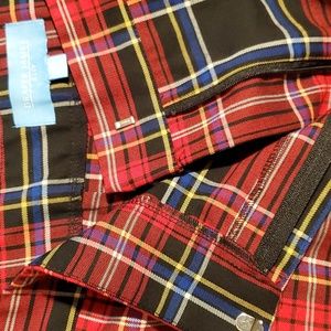 Draper James Plaid Pants Sz XL
